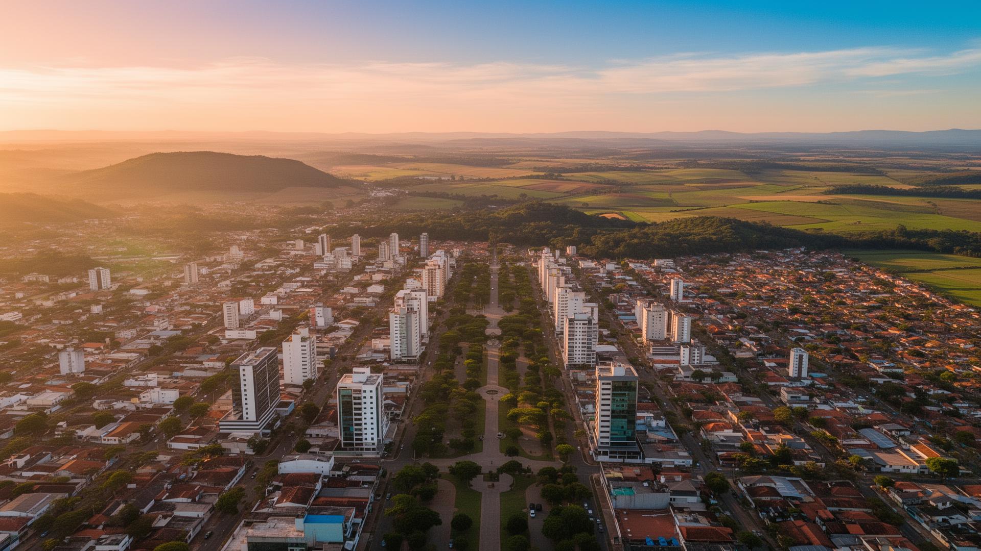 Vista aérea de Pato Branco - PR